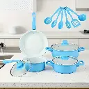 OLLAS X13 PIEZAS AZUL