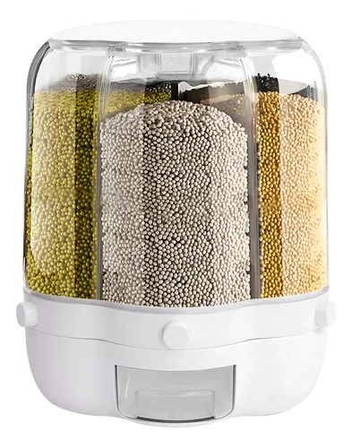 DISPENSADOR DE GRANOS GIRATORIO X6