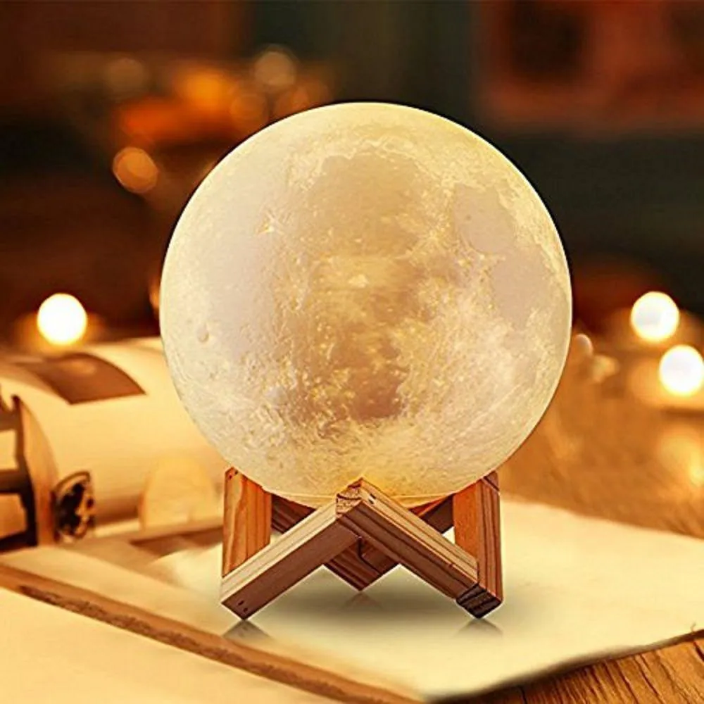 LAMPARA LUNA 3D