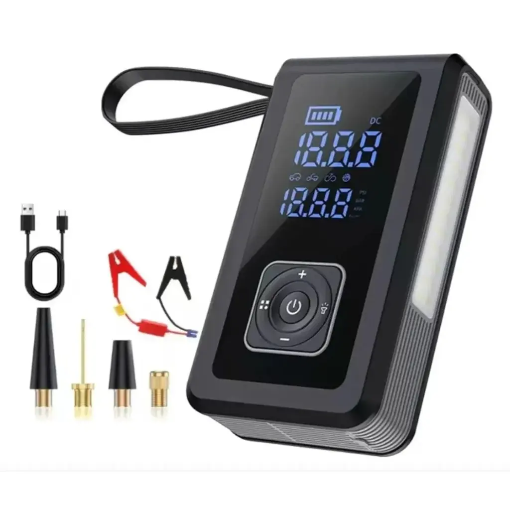 INICIADOR Y COMPRESOR DE LLANTAS