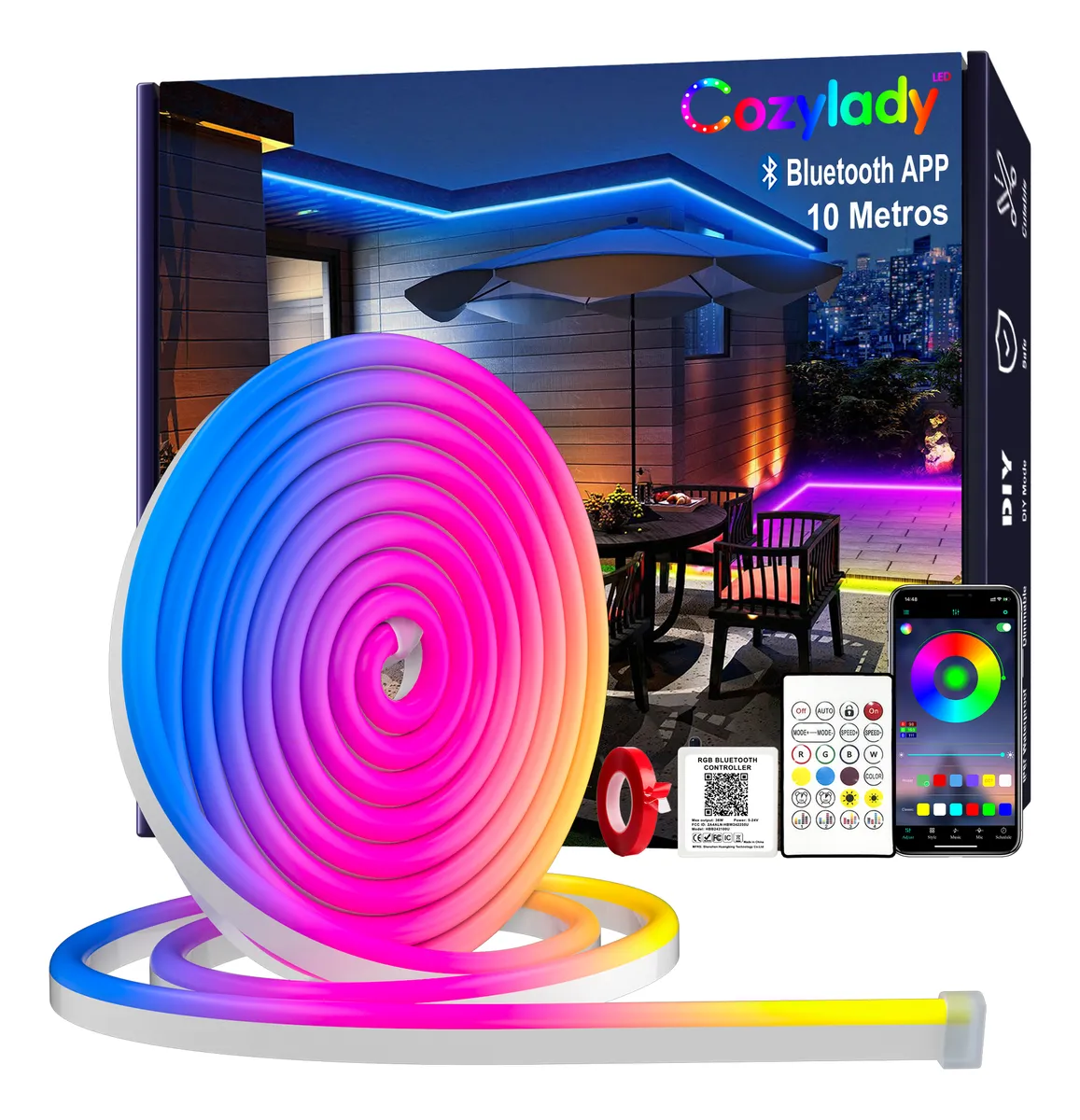 CINTA NEON 5 MTS