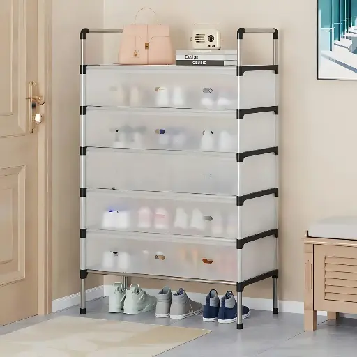 [442] ZAPATERO 7 NIVELES CON PUERTA